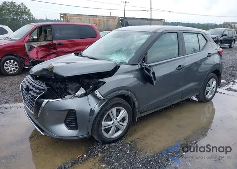2024 Nissan Kicks S Xtronic Cvt из США, поврежденный, VIN 3N1CP5BV6RL537618